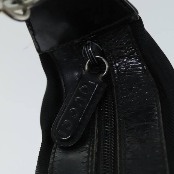 GUCCI Bamboo Shoulder Bag Canvas Black 000 1998 000 1998 - Picture 10 of 16